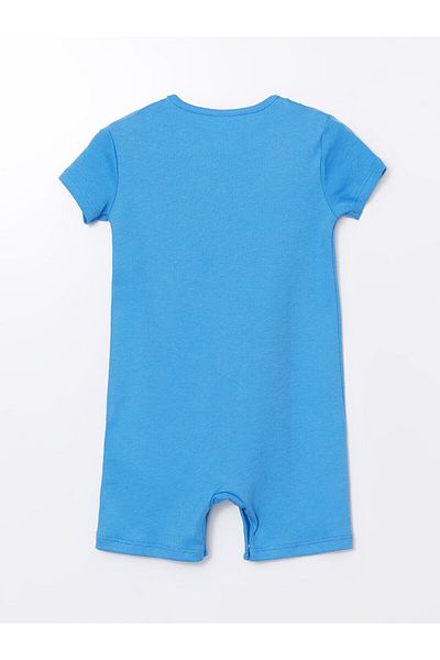 LC Waikiki Crew Neck Cotton Baby Boy Jumpsuit
