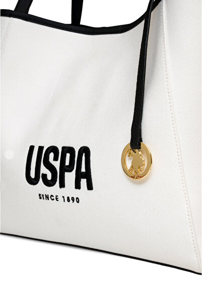 U.S. Polo Assn. White Women's Shoulder Bag Us25312