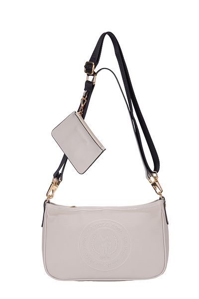 U.S. Polo Assn. Geantă de umăr pentru femei Us25272 Model Gri