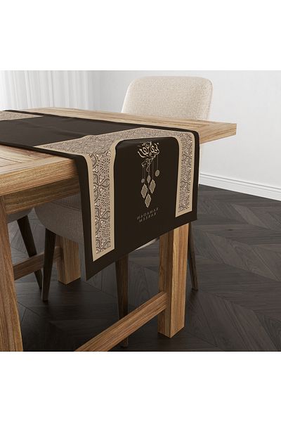 Filamente Ramadan Runner / Ramadan Pattern / Rezistent la pete - Tesatura Micropetek lavabila 140x40