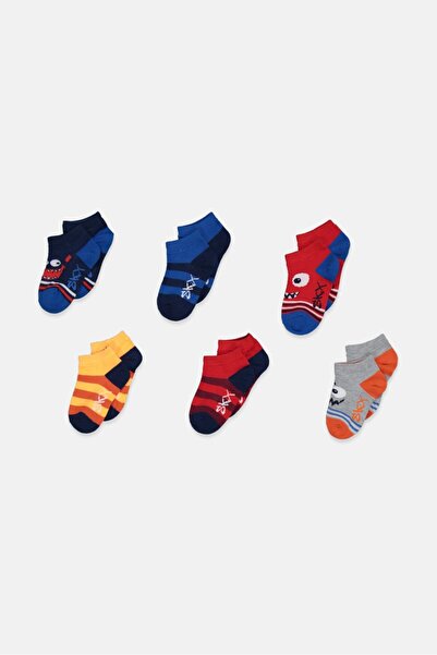 SKECHERS Toddler Boy 6 Pairs Of Low Cut Socks, Blue