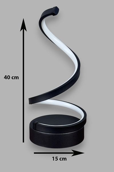 LEGACY Black Color Modern Design Led Table Lamp - Lampshade - Night Light