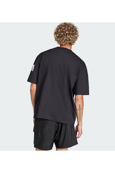 adidas Essentials Loose Fit 3 Bar Logo T-Shirt