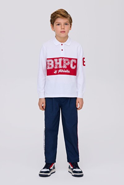 Beverly Hills Polo Club BG Store Erkek Çocuk Beyaz Tshirt