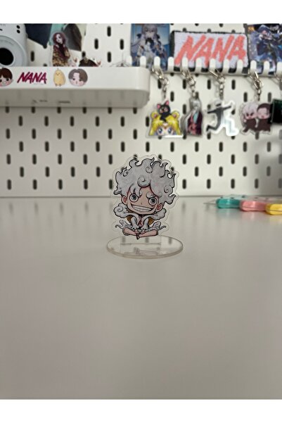 Hara Company One Piece Animesi Gear 5 Luffy Anime Akrilik Mini Figür Stant