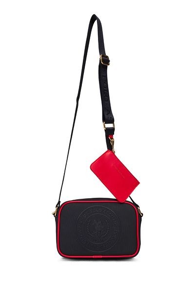 U.S. Polo Assn. Geantă de damă albastru-marin-roșu Us25275