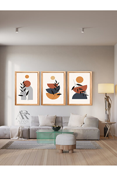 AR AJANS KANVAS TABLO Αφηρημένο Ανοιξιάτικο Διακοσμητικό ΤΡΑΠΕΖΙ MDF σε ζεστο...