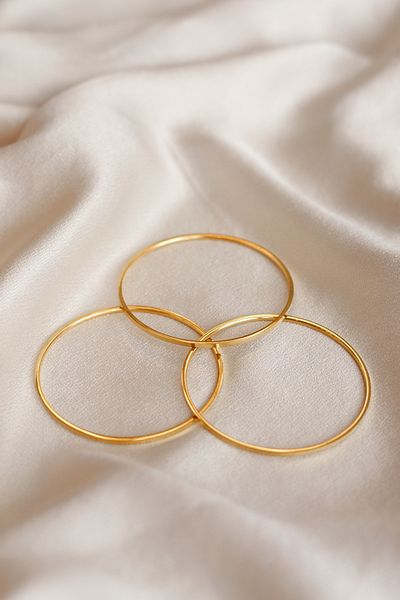 Brillo Steel 3-Piece Ajda Bracelet