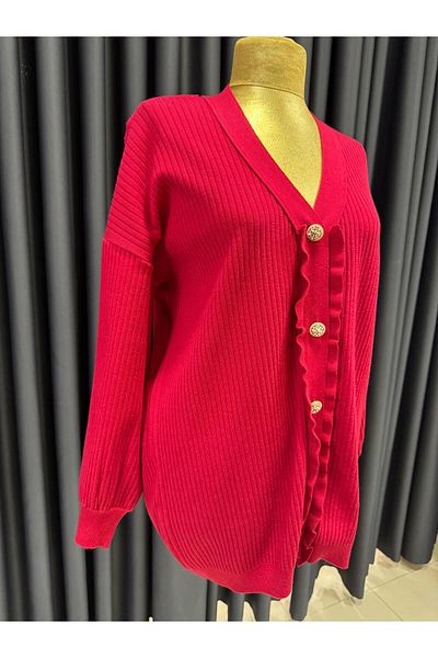 Ghisa Frilled Cardigan
