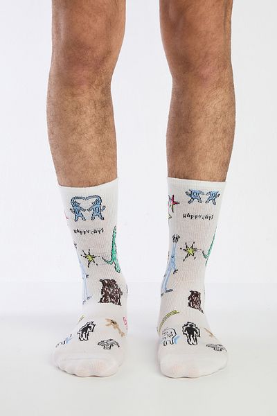 Hype of Steps So Sketchy - Drawing Patterned Socks