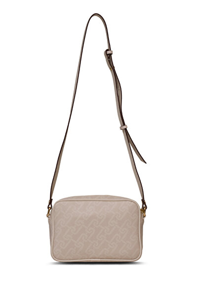 U.S. Polo Assn. Us25109 Model Ecru Women's Shoulder Bag