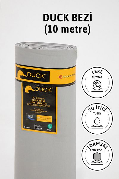 FAVORA Premier Meter's Duck Linen Υφασμάτινο Αποβουλικό Υφασμάτινο 10 Yards Tdrm361 - Γκρι