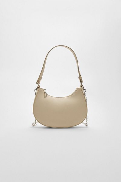 Stradivarius Half-moon shoulder bag