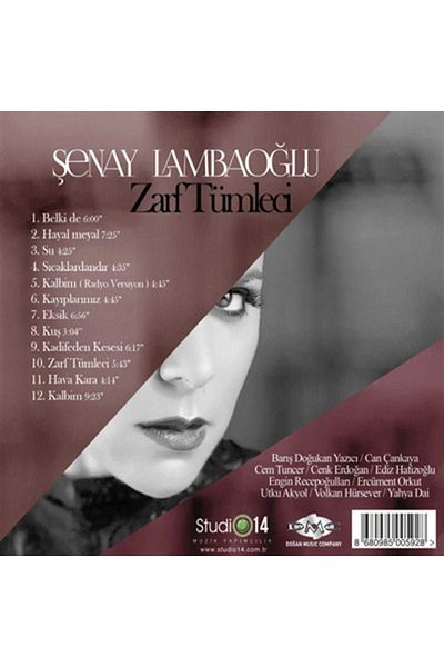 Aktüel DVD Dmc - Şenay Lambaoğlu (Envelope Completor) in Cd Packaging