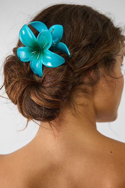 Stradivarius Pack of 3 floral hair clips
