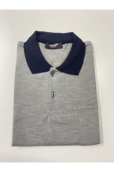 serkertaş Μπλουζάκι με γιακά πόλο μεγάλου μεγέθους με τσέπες