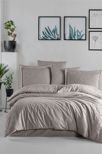 argehome Комплект завивка Premium Jacquard Double Dowry - Норка