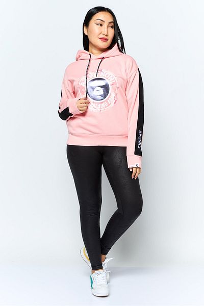 Aape By A Bathing Ape Women Sportswear Fit Outdoor Hooded Sweatshirt, Pink