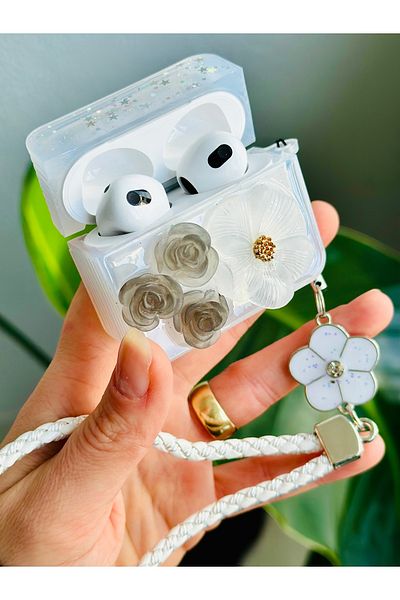Go Aksesuar AirPods 3Rd Thick Silicone Protective Case with Generation Compatible Toy Design