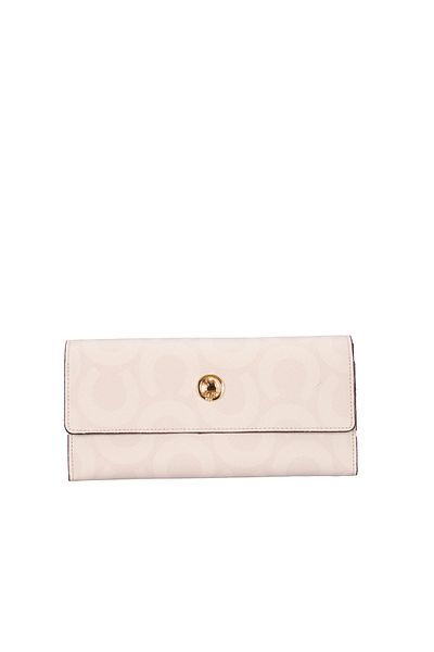 U.S. Polo Assn. Дамска чанта клъч в екрю цвят Usc25364