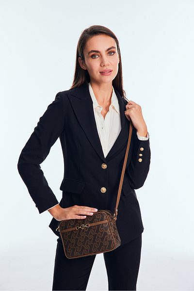U.S. Polo Assn. Geanta Messenger dama - Culoare Maro, Model Us25103