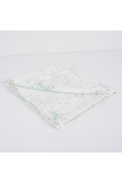 Home Harmony غطاء موسلين قمر متعدد الأغراض مقاس 110x110 قطعة واحدة