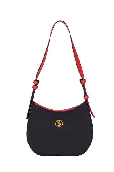 U.S. Polo Assn. Geantă de umăr pentru femei albastru-marin-roșu Us25256