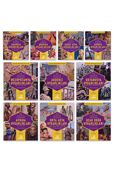 nesnel yayınlar Uygarlıklar 10 Kitap Bir Arada