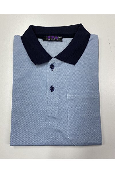 serkertaş Μπλουζάκι με γιακά πόλο μεγάλου μεγέθους με τσέπες