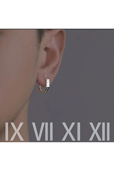 JORG ZENN Jz1710 Jorg Zenn Men's Earrings