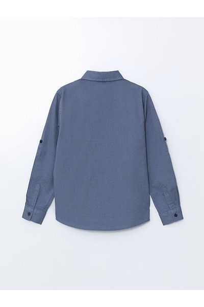 LC Waikiki Cămașă pentru băiat din amestec de in LCW Kids