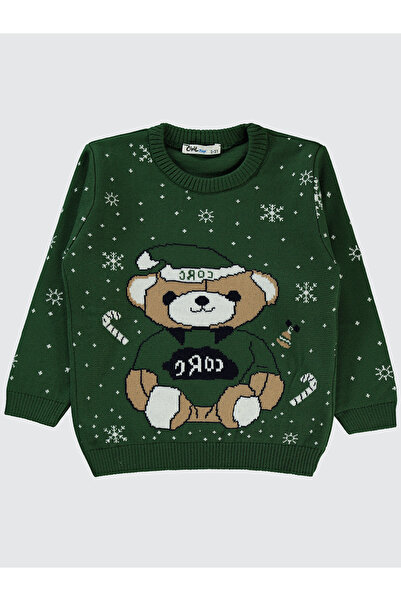 Civil Boys 2-5 Years Boy's Green Sweater