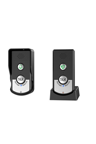 TechTic Uzun Mesafe İki Yönlü Diyafon İnterkom Kablosuz Konuşmalı Diyafon