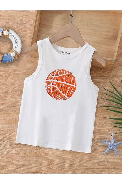 BENROMA 1 tricou este un cadou pentru achiziții de 6 și mai sus în coș - Tricou fără mâneci pentru copii cu imprimeu cu personaje de desene animate