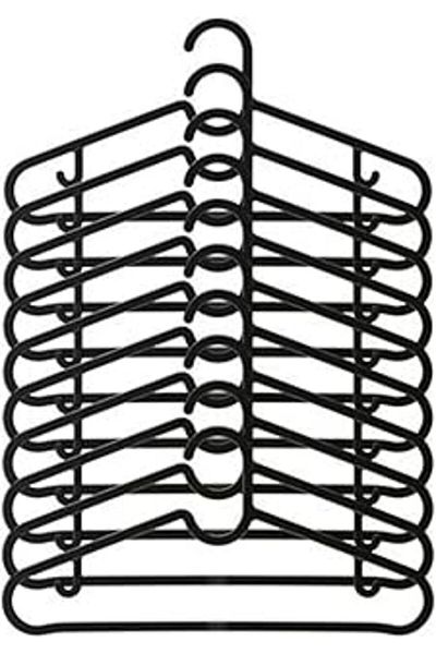 Store Set of Clothes and Shirts for Wardrobe 10- Hanger S and Plastic