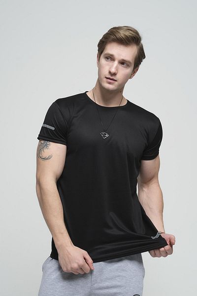 Oksit Ανδρικό Tshirt Cappi Micro Polyester Slim Fit Performance Training Athlete