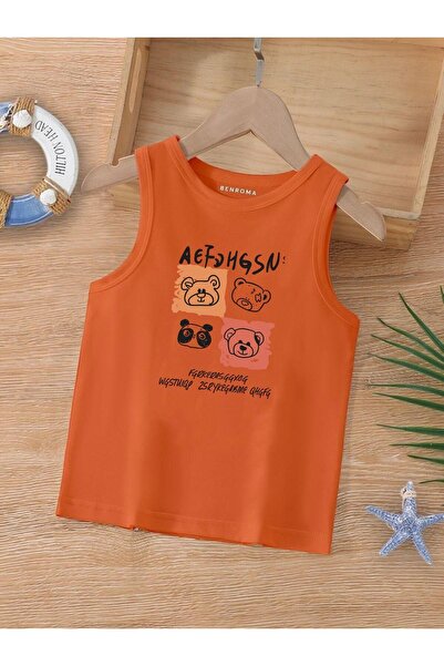 BENROMA Dječja majica bez rukava sa printom crtanih likova