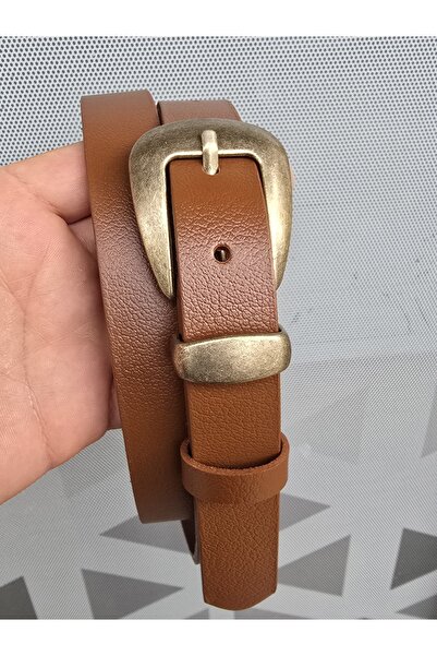 Kemerix 100% Genuine Leather Antique Finish Buckle Black-Tan-Bitter Brown 3-Piece Belt Set