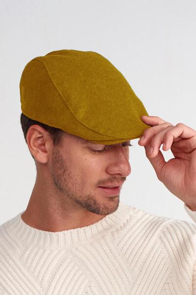 Külah Căciulă plată din lână pentru bărbați. Căciulă Peaky Blinders