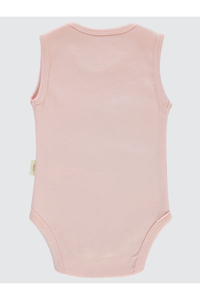 Civil Baby Baby Organic Snap Badi 0-18 Months Pink