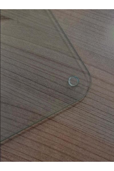 Saban Translucent Oval Cornered Glass Cutting Board 22.5 X 15.5