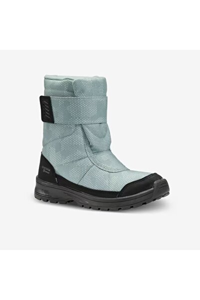 Decathlon Çocuk Su Geçirmez Outdoor Kar Botu - Yeşil - SH100