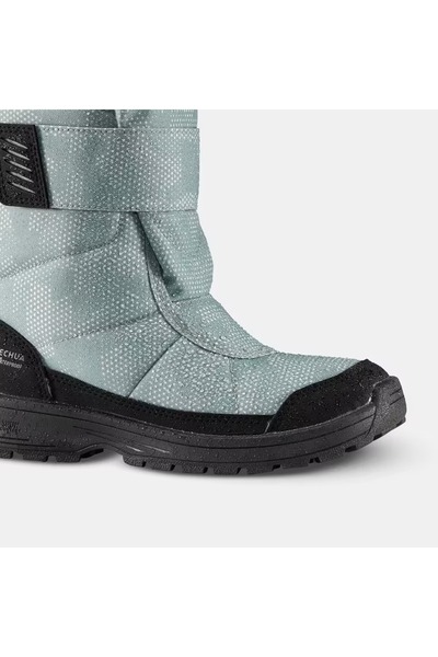 Decathlon Çocuk Su Geçirmez Outdoor Kar Botu - Yeşil - SH100