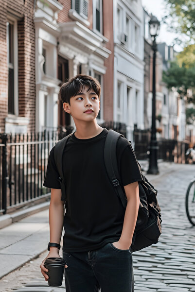 Cloise Black Kids T-Shirt Unisex |   100% Cotton |