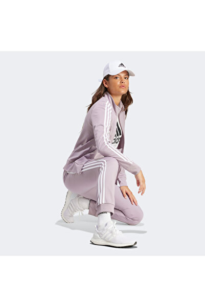 adidas W 3S Tp Tric Kadın Mor Günlük Eşofman Altı