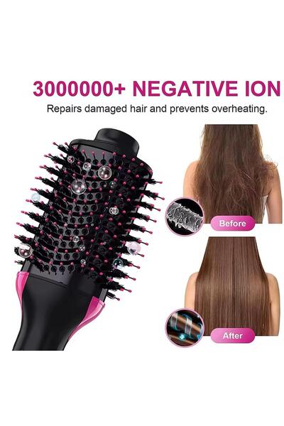 Sphone Saç Düzleştirici Fön Kurutma Makinası Şekillendirici Kıvırcık Profesyonel Sıcak Soğuk Ayarlama 4in1