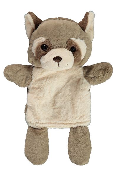 HALLEY Raccoon Brown Toy Hand Puppet