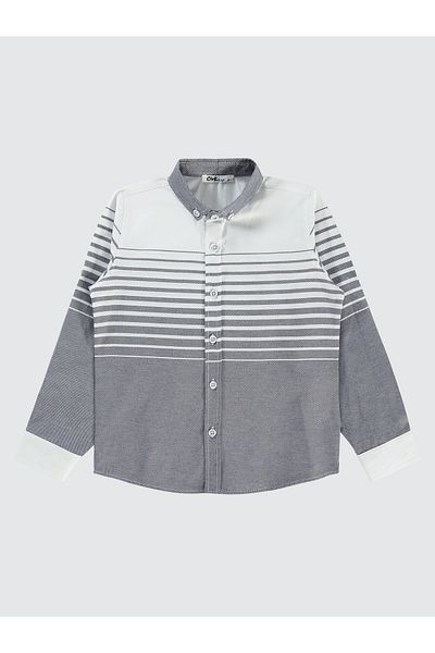 Civil Boys Boy's Shirt 10-13 Years Gray
