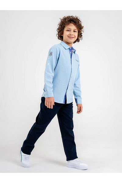 Pierre Cardin Boy's Trousers 6-9 Years Dark Blue