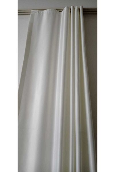 serART Ecru Satin Sunshade Curtain